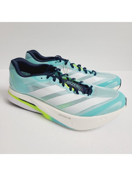 NEW Adidas Adizero Boston 13 Running Shoes JS4945 Size 11 Flash Aqua #1 main image 7
